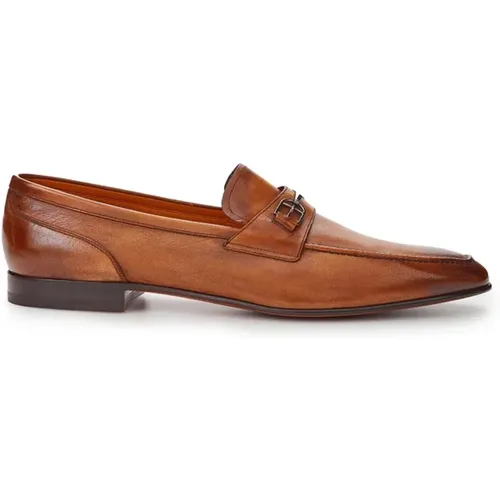 Square Toe Loafer with Metal Buckle , male, Sizes: 8 1/2 UK - Bally - Modalova