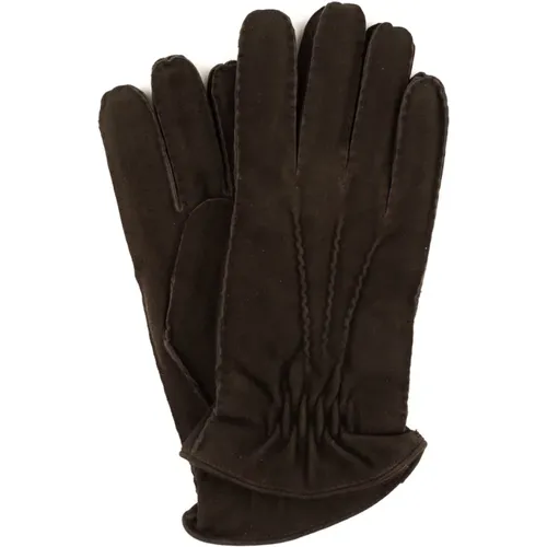 Gloves Dark , male, Sizes: 8 IN, 8 1/2 IN, 9 1/2 IN, 9 IN - Orciani - Modalova