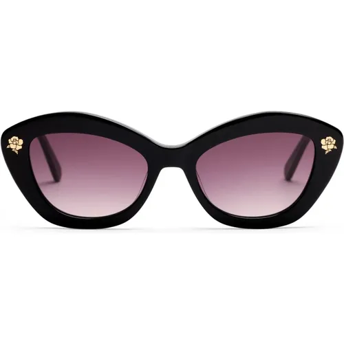 Hessel CAT EYE Sunglasses - Soft , female, Sizes: ONE SIZE - Loveshackfancy - Modalova