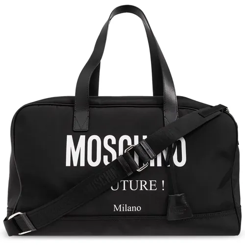 Duffel-Tasche mit Logo Moschino - Moschino - Modalova