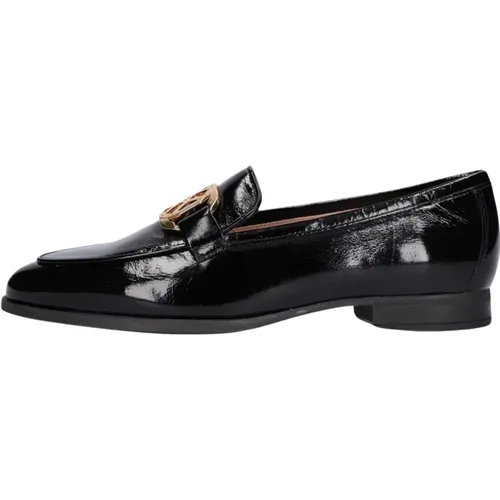 Schwarze Loafers für Damen , Damen, Größe: 38 EU - Unisa - Modalova