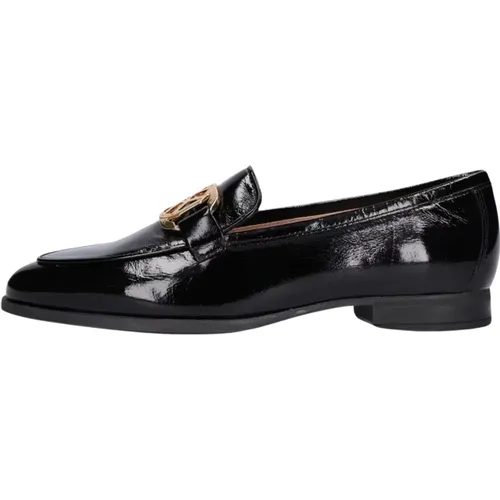 Schwarze Loafers für Damen , Damen, Größe: 40 EU - Unisa - Modalova