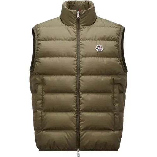 Contrin Gilet Vest , male, Sizes: L, M - Moncler - Modalova