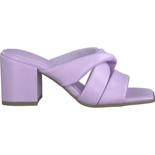 Elegant open mules , female, Sizes: 6 UK, 5 UK, 3 UK - marco tozzi - Modalova