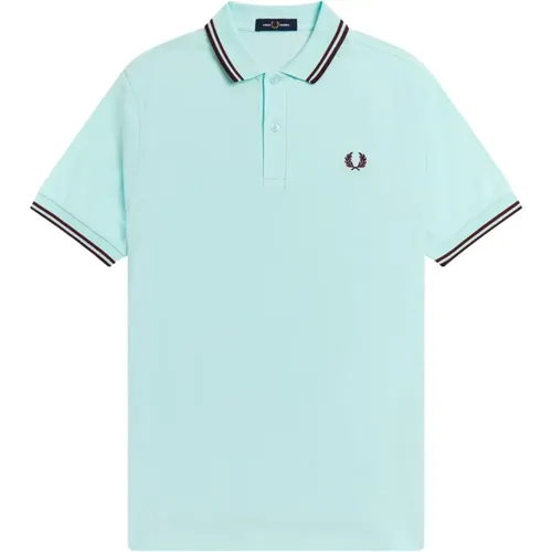 Slim Fit Twin Tipped Polo with Contemporary Styling , male, Sizes: L, XL - Fred Perry - Modalova