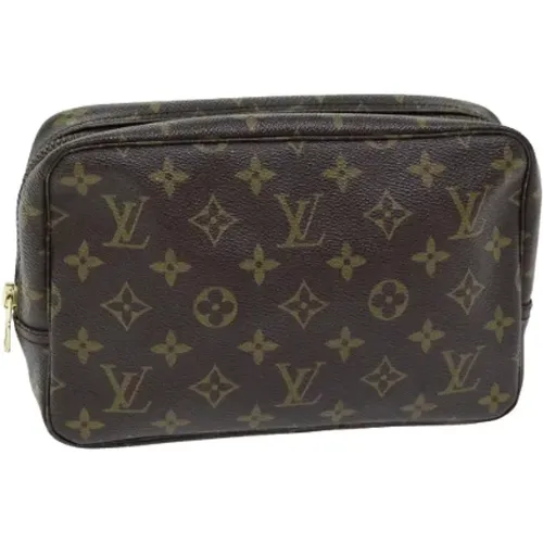 Pre-owned Canvas clutches , female, Sizes: ONE SIZE - Louis Vuitton Vintage - Modalova