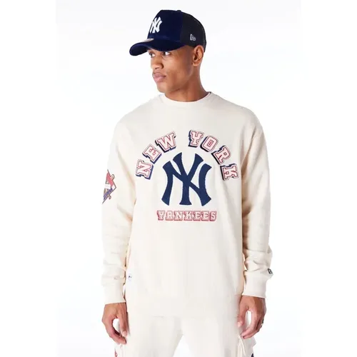 Oversize New York Yankees Sweater , Herren, Größe: XS - new era - Modalova