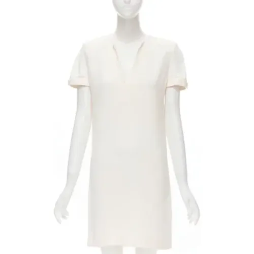 Pre-owned Leder dresses , Damen, Größe: S - Saint Laurent Vintage - Modalova