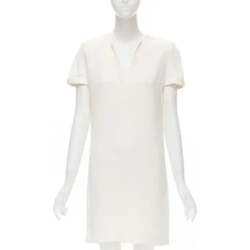 Pre-owned Leder dresses - Saint Laurent Vintage - Modalova