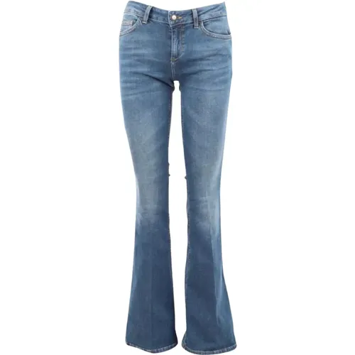 Retro Flared Jeans , Damen, Größe: W31 - Liu Jo - Modalova