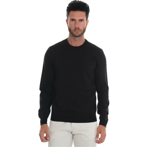 Round Neck Sweater , male, Sizes: 2XL, M, XL, 3XL, S - Boss - Modalova