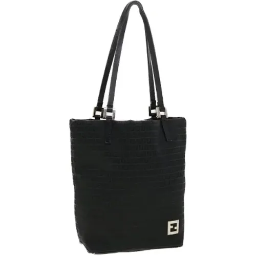 Pre-owned Canvas fendi-bags , female, Sizes: ONE SIZE - Fendi Vintage - Modalova