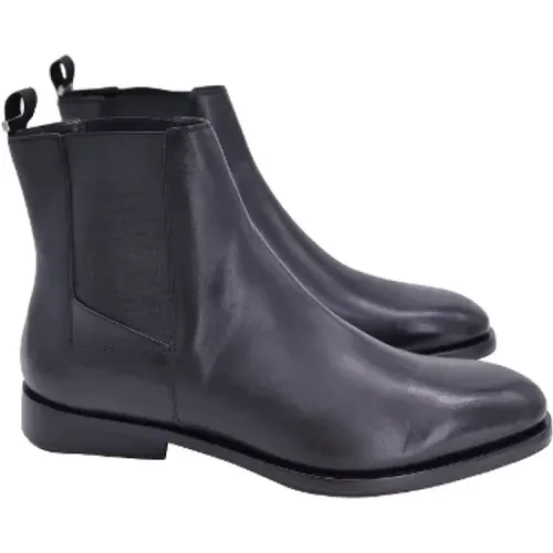 Pre-owned Leather boots , male, Sizes: 10 UK - Balenciaga Vintage - Modalova