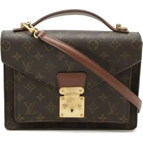 Pre-owned Canvas louis-vuitton-bags , female, Sizes: ONE SIZE - Louis Vuitton Vintage - Modalova