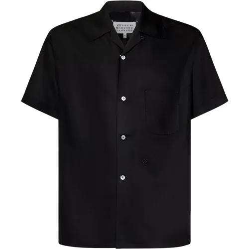 Short Sleeve Shirts , Herren, Größe: L - Maison Margiela - Modalova