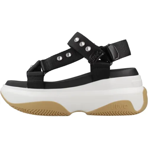 June Sandal Flache Sandalen , Damen, Größe: 38 EU - Liu Jo - Modalova