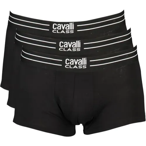 Cotton Boxer Shorts Pack , male, Sizes: S - Cavalli Class - Modalova