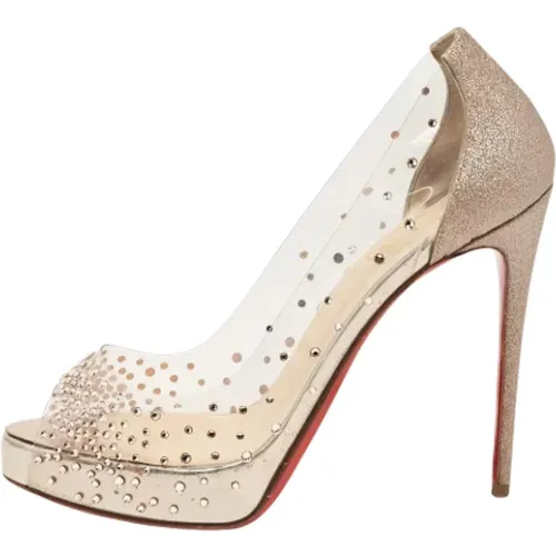 Pre-owned Stoff heels - Christian Louboutin Pre-owned - Modalova