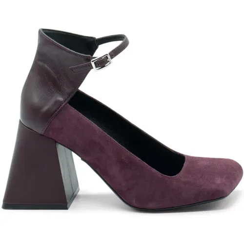 High-Heel-Sandalette Ming in Bordeaux , Damen, Größe: 36 EU - Vic Matié - Modalova