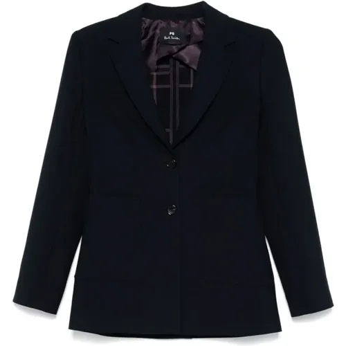 Tailored Jacket Button Fastening , female, Sizes: 2XS, XS, S, M - Paul Smith - Modalova