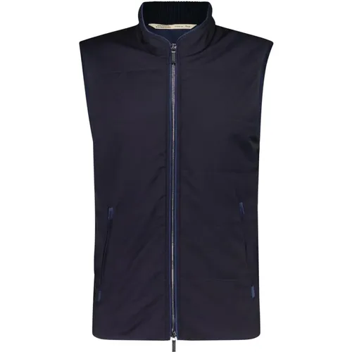 Quilted Wool Vest , male, Sizes: XL - Maurizio Baldassari - Modalova
