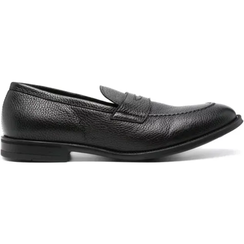 Schwarze flache Schuhe , Herren, Größe: 42 EU - Henderson - Modalova