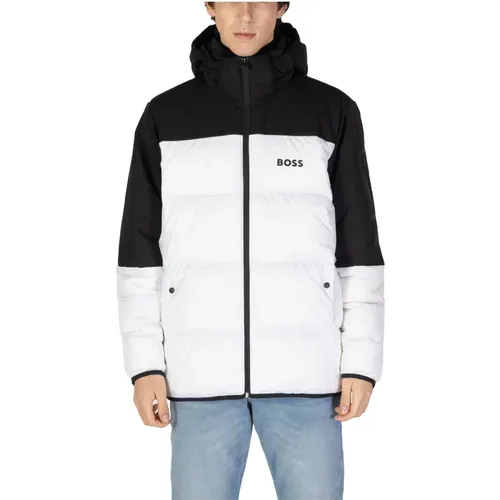 Men's Coats Collection Polyester Autumn/Winter , male, Sizes: XL, 2XL, M, L - Hugo Boss - Modalova