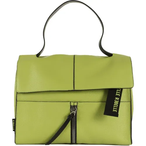 Hammered Leather Handbag Clio Large , female, Sizes: ONE SIZE - Rebelle - Modalova