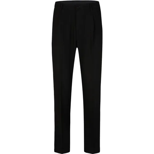 Schwarze Chino-Stil Hose mit elastischem Bund - Joop! - Modalova