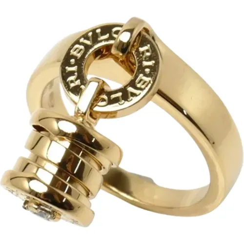 Pre-owned Gold rings , female, Sizes: ONE SIZE - Bvlgari Vintage - Modalova