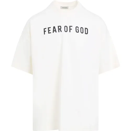 Cotton T-Shirt Modern Fit , male, Sizes: XL, M, S, L - Fear Of God - Modalova