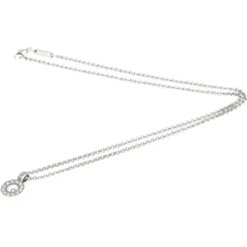 Pre-owned White Gold necklaces , female, Sizes: ONE SIZE - Chopard Pre-owned - Modalova