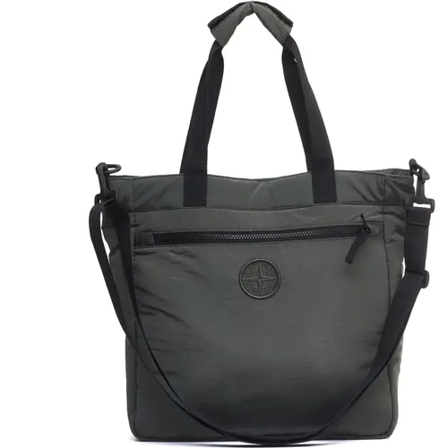 Stylish Shoulder Bag Aw24 , male, Sizes: ONE SIZE - Stone Island - Modalova