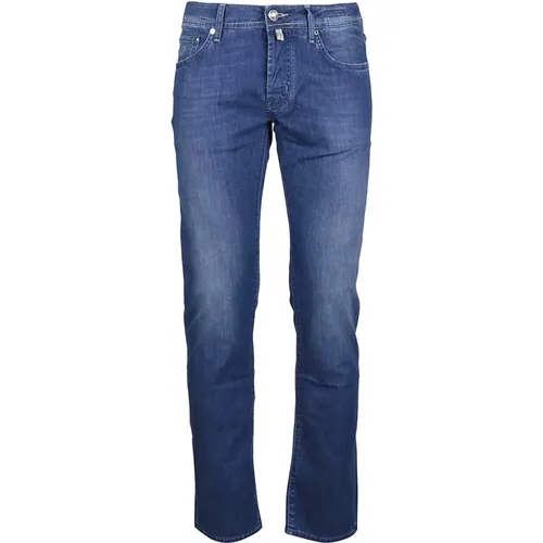 Cotton Blend Jeans Ss21 , male, Sizes: W42, W32 - Jacob Cohën - Modalova