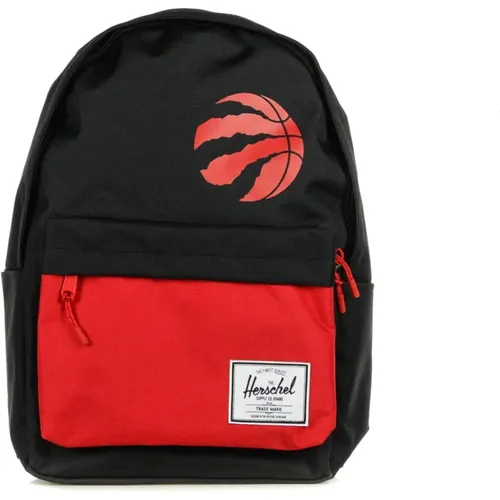 Toronto Raptors Rucksack Schwarz/Rot , unisex, Größe: ONE Size - Herschel - Modalova