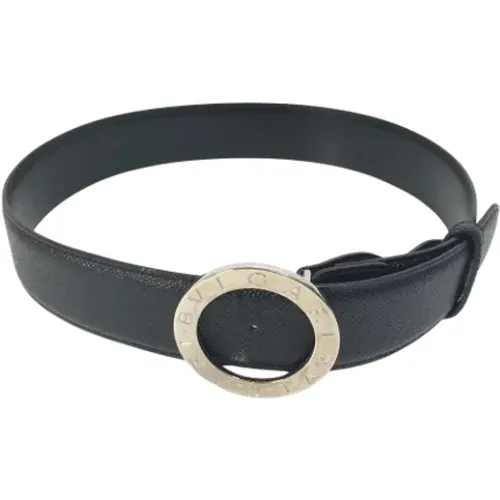 Pre-owned Leather belts , female, Sizes: ONE SIZE - Bvlgari Vintage - Modalova