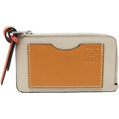 Pre-owned Leather wallets , female, Sizes: ONE SIZE - Loewe Pre-owned - Modalova