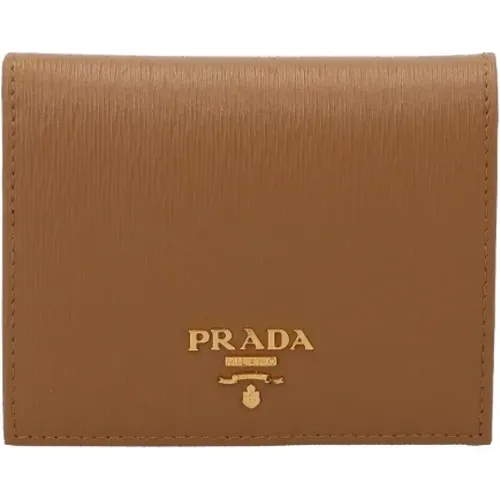 Pre-owned Leather wallets , female, Sizes: ONE SIZE - Prada Vintage - Modalova