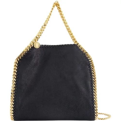 Mini Tote Bag with Gold Chain , female, Sizes: ONE SIZE - Stella Mccartney - Modalova