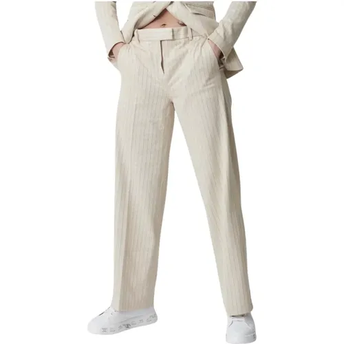 Luxury Rig Pants , female, Sizes: M - Circolo 1901 - Modalova
