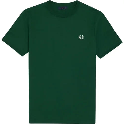 Classic Cotton Ringer T-Shirt , male, Sizes: 3XL, S, XL, 2XL - Fred Perry - Modalova