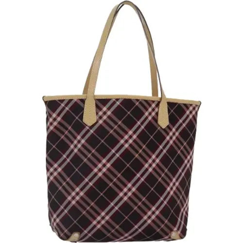 Pre-owned Canvas totes , female, Sizes: ONE SIZE - Burberry Vintage - Modalova