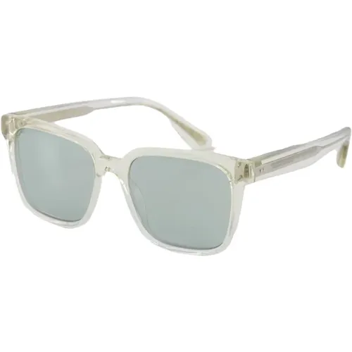 Rectangle Parcell Sunglasses /Buff/crystal , unisex, Sizes: M - Oliver Peoples - Modalova