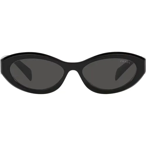 Irregular Shape Sunglasses Pr26Zs 16K08Z , unisex, Sizes: 55 MM - Prada - Modalova