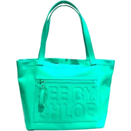 Pre-owned Leder totes , Damen, Größe: ONE Size - Chloé Pre-owned - Modalova