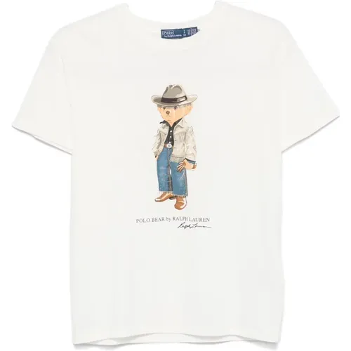 Polo Bear T-shirts and Polos , female, Sizes: L, 2XL, S, M, XL, XS - Polo Ralph Lauren - Modalova