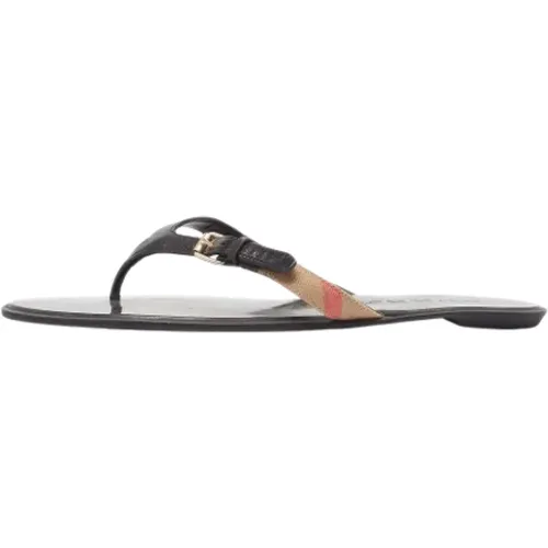 Pre-owned Canvas sandals - Burberry Vintage - Modalova