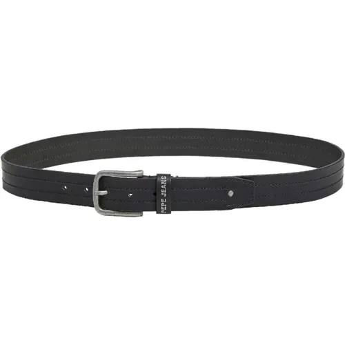 Classic Leather Belt Elmer , male, Sizes: 100 CM, 95 CM - Pepe Jeans - Modalova