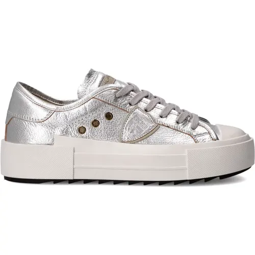 Sneakers Paris Haute Tennis , Damen, Größe: 42 EU - Philippe Model - Modalova