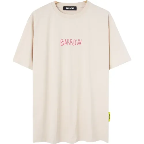 Bedrucktes Hemd,Teddy Sketch Oversized Baumwoll T-shirt - Barrow - Modalova